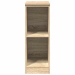 vidaXL Garážová skriňa dub sonoma 30x51x85 cm masívna borovica – Obrázok 5