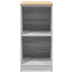 vidaXL Garážová skriňa sivá sonoma 40x51x85 cm masívna borovica – Obrázok 5