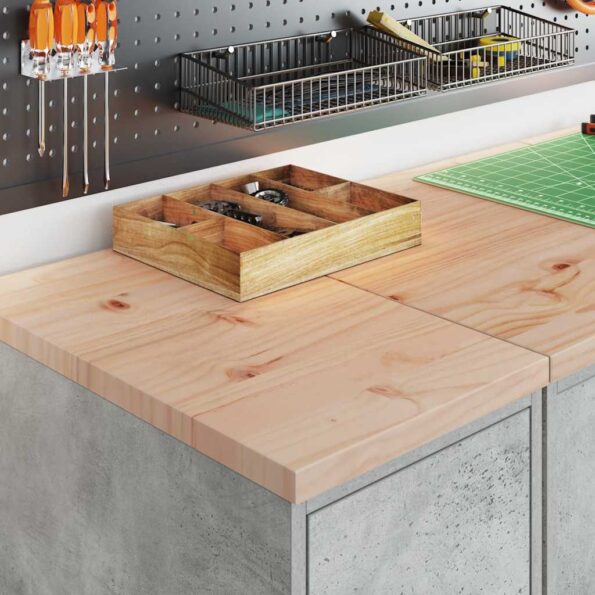 vidaXL Garážová skriňa 30x51x85 cm masívna borovica – Obrázok 4