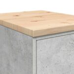 vidaXL Garážová skriňa 40x51x85 cm masívna borovica – Obrázok 11