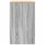 vidaXL Garážová skriňa sivá sonoma 40x51x85 cm masívna borovica – Obrázok 7