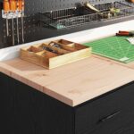 vidaXL Garážová skriňa čierny 40x51x85 cm masívna borovica – Obrázok 4