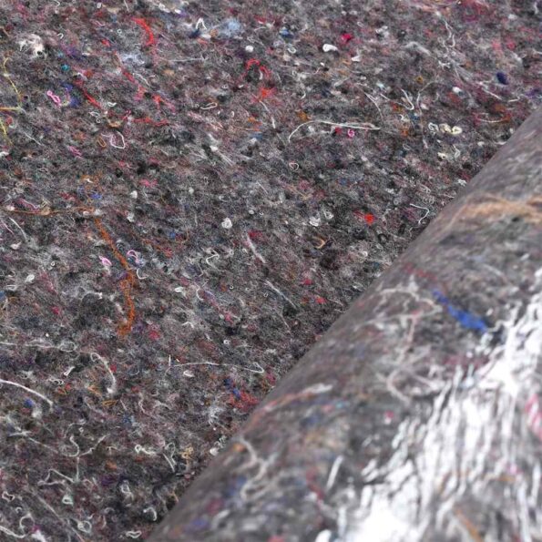 vidaXL protišmykový maliarsky fleece 2532 cm 180 g/m² sivá – Obrázok 7