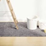 vidaXL protišmykový maliarsky fleece 2532 cm 180 g/m² sivá