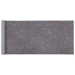 vidaXL protišmykový maliarsky fleece 1020 cm 280 g/m² sivá – Obrázok 5