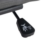 vidaXL Otočná kancelárska stolička krémová látková – Obrázok 10