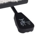 vidaXL Otočná kancelárska stolička krémová látková – Obrázok 10