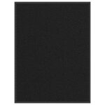 vidaXL Rohožka, čierna 90x120 cm