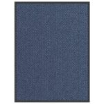 vidaXL Rohožka modrá 80x120 cm