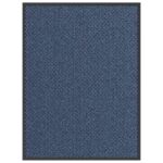 vidaXL Rohožka, modrá 90x120 cm