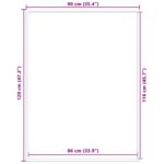 vidaXL Rohožka, antracitová 90x120 cm – Obrázok 7