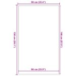 vidaXL Rohožka hnedá 90x150 cm – Obrázok 7