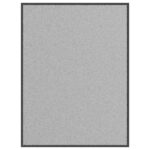 vidaXL Rohožka, sivá 90x120 cm