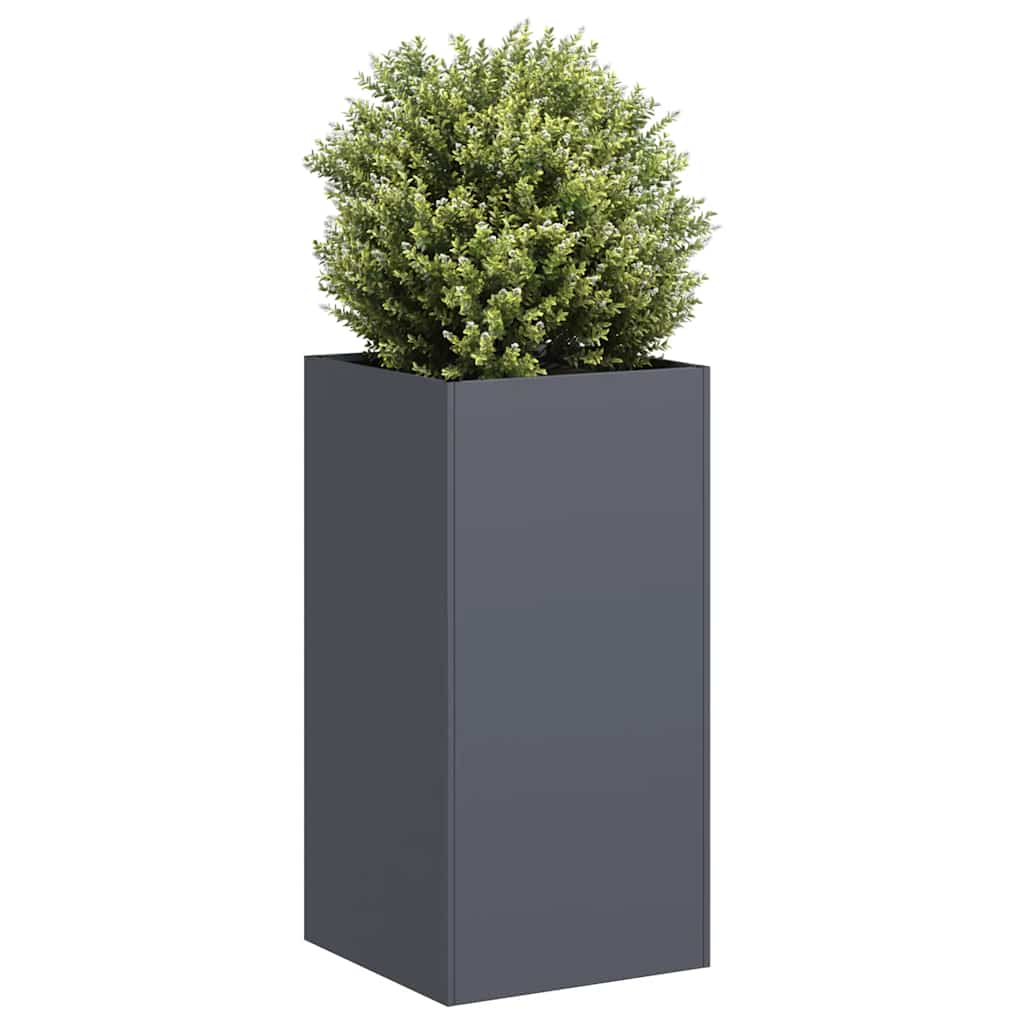 VXL8721158675880_m_en_hd_1.jpg vidaXL kvetináč antracit 40x40x80 cm Oceľ valcovaná za studena – Obrázok 1