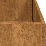 VidaXL kvetináč hrdzavý Oceľ odolná voči poveternostným vplyvom – Obrázok 9