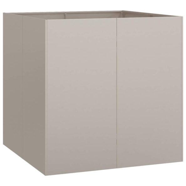 vidaXL Kvetináč, hrdzavý 80x80x80 cm, cortenová oceľ – Obrázok 5