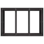 vidaXL Kvetináč čierny 120x80x80 cm oceľ – Obrázok 5