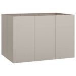 vidaXL Kvetináč, hrdzavý 120x80x80 cm, cortenová oceľ – Obrázok 5
