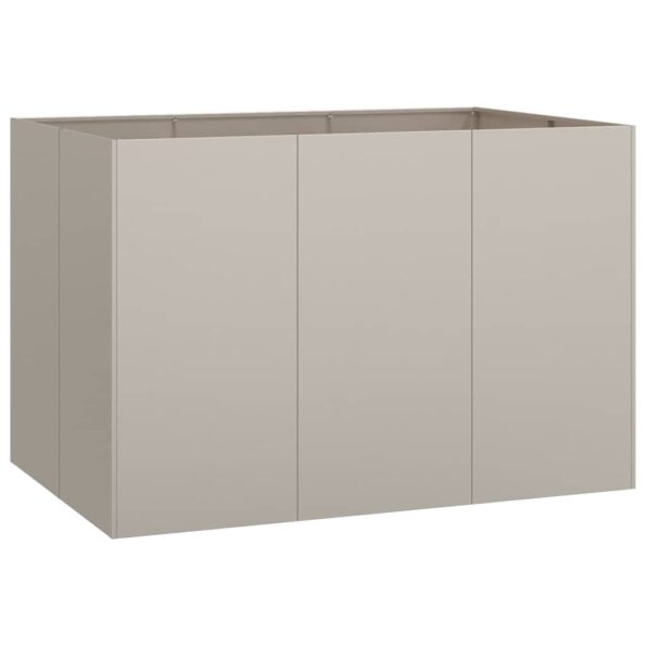 vidaXL Kvetináč, hrdzavý 120x80x80 cm, cortenová oceľ – Obrázok 5