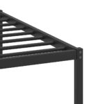 vidaXL Posteľný rám bez matraca dymový dub 193x203 cm kompozitné drevo – Obrázok 10