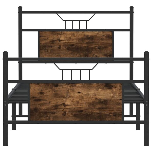VXL8721158679857_g_en_hd_4.jpg vidaXL Posteľný rám bez matraca dymový dub 90x200 cm kompozitné drevo – Obrázok 6