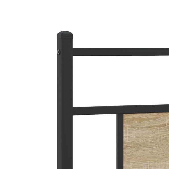 VXL8721158680174_g_en_hd_7.jpg vidaXL Posteľný rám bez matraca dub sonoma 100x190 cm kompozitné drevo – Obrázok 9