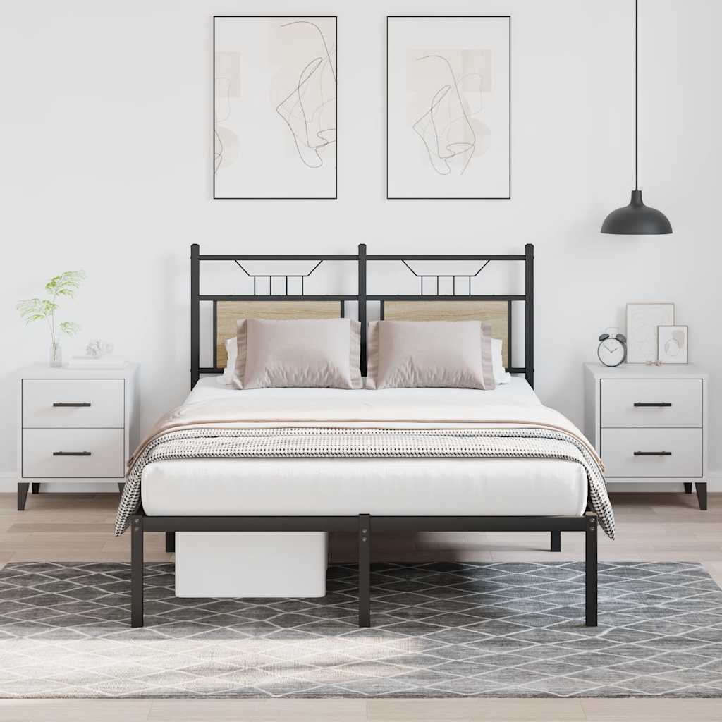 VXL8721158680204_m_en_hd_1.jpg vidaXL Posteľný rám bez matraca dub sonoma 120x190 cm kompozitné drevo – Obrázok 1