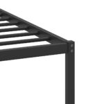 vidaXL Posteľný rám bez matraca hnedý dub 80x200 cm kompozitné drevo – Obrázok 10
