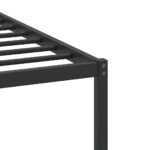vidaXL Posteľný rám bez matraca hnedý dub 90x190 cm kompozitné drevo – Obrázok 10