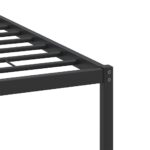 vidaXL Posteľný rám bez matraca hnedý dub 120x190 cm borovicový masív – Obrázok 10
