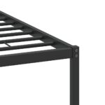 vidaXL Posteľný rám bez matraca hnedý dub 150x200 cm kompozitné drevo – Obrázok 10
