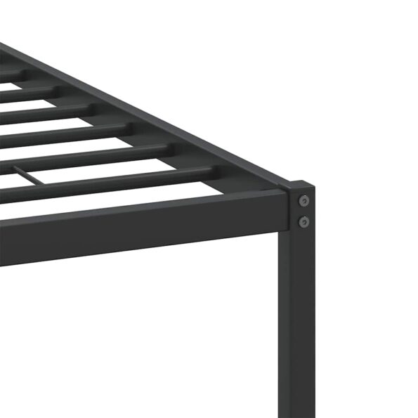 vidaXL Posteľný rám bez matraca hnedý dub 150x200 cm kompozitné drevo – Obrázok 10