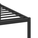 vidaXL Posteľný rám bez matraca hnedý dub 160x200 cm kompozitné drevo – Obrázok 10