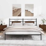VidaXL Rám postele bez matraca Dub hnedý 183x203 cm – Obrázok 4