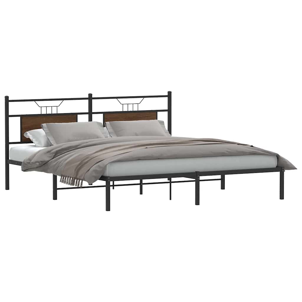 VXL8721158680761_m_en_hd_1.jpg VidaXL Rám postele bez matraca Dub hnedý 183x203 cm – Obrázok 1