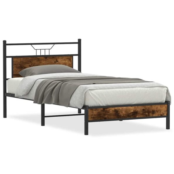 VXL8721158681171_a_en_hd_1.jpg VidaXL Rám postele bez matraca tmavý dub 107x203 cm kompozitné drevo – Obrázok 2
