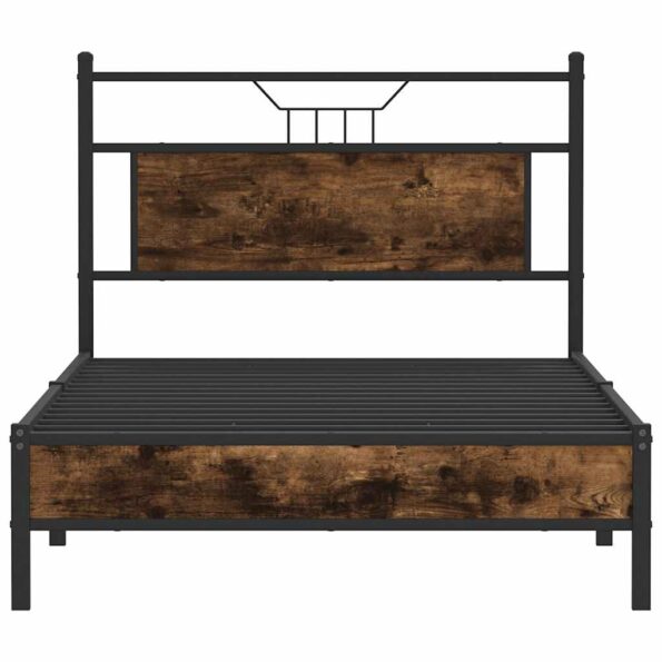 VXL8721158681171_g_en_hd_4.jpg VidaXL Rám postele bez matraca tmavý dub 107x203 cm kompozitné drevo – Obrázok 6