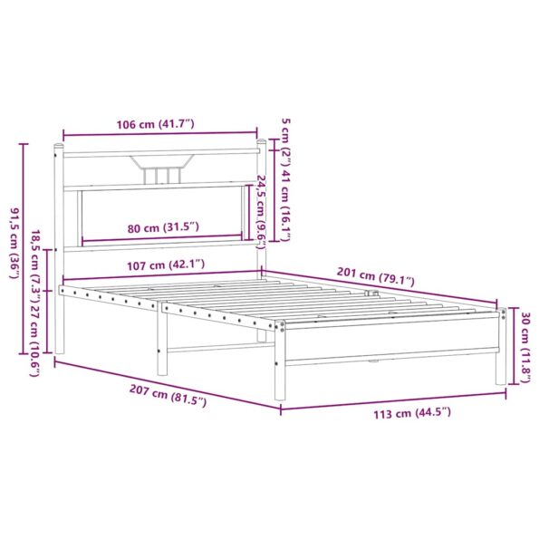 VXL8721158681171_g_en_hd_9.jpg VidaXL Rám postele bez matraca tmavý dub 107x203 cm kompozitné drevo – Obrázok 11