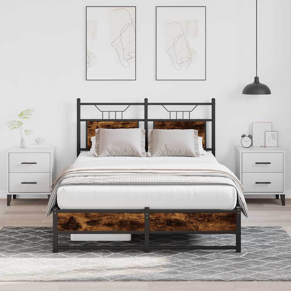 VXL8721158681379_m_en_hd_1.jpg vidaXL Posteľný rám bez matraca dymový dub 120x200 cm kompozitné drevo – Obrázok 1