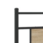 vidaXL Posteľný rám bez matraca dub sonoma 100x190 cm kompozitné drevo – Obrázok 9