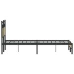 vidaXL Posteľný rám bez matraca dub sonoma 120x190 cm kompozitné drevo – Obrázok 7