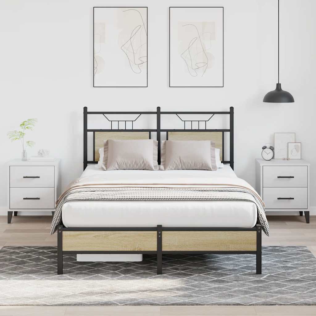 VXL8721158681737_m_en_hd_1.jpg vidaXL Posteľný rám bez matraca dub sonoma 120x200 cm kompozitné drevo – Obrázok 1