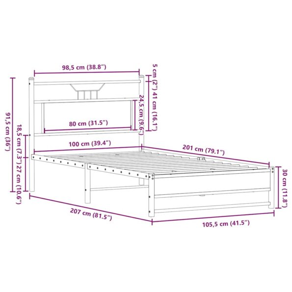VXL8721158681881_g_en_hd_9.jpg vidaXL Posteľný rám bez matraca dub sonoma 100x200 cm kompozitné drevo – Obrázok 11