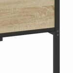 vidaXL Posteľný rám bez matraca dub sonoma 90x200 cm kompozitné drevo – Obrázok 10