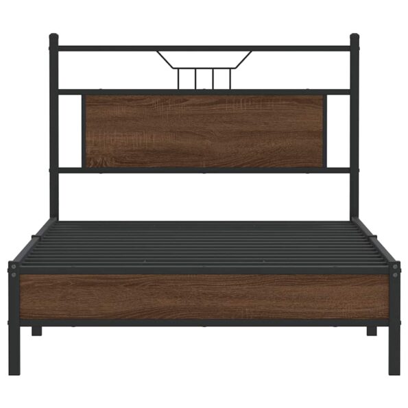 VXL8721158682246_g_en_hd_4.jpg vidaXL Posteľný rám bez matraca hnedý dub 100x200 cm kompozitné drevo – Obrázok 6