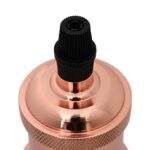 VidaXL držiaky lámp 2 ks Rose Gold E27 – Obrázok 4