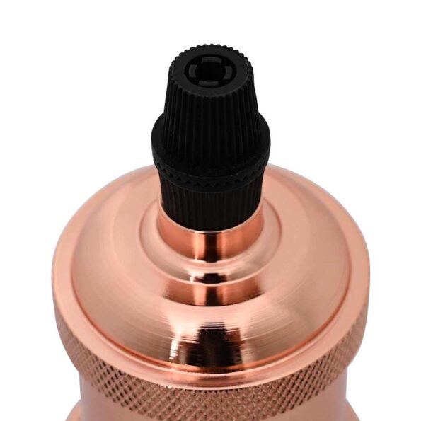 VidaXL držiaky lámp 2 ks Rose Gold E27 – Obrázok 4