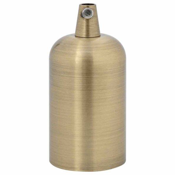 VidaXL držiaky lámp 2 ks bronzové E27 – Obrázok 4