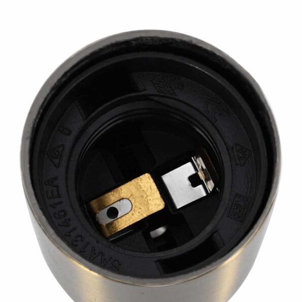 VidaXL držiaky lámp 2 ks bronzové E27 – Obrázok 6