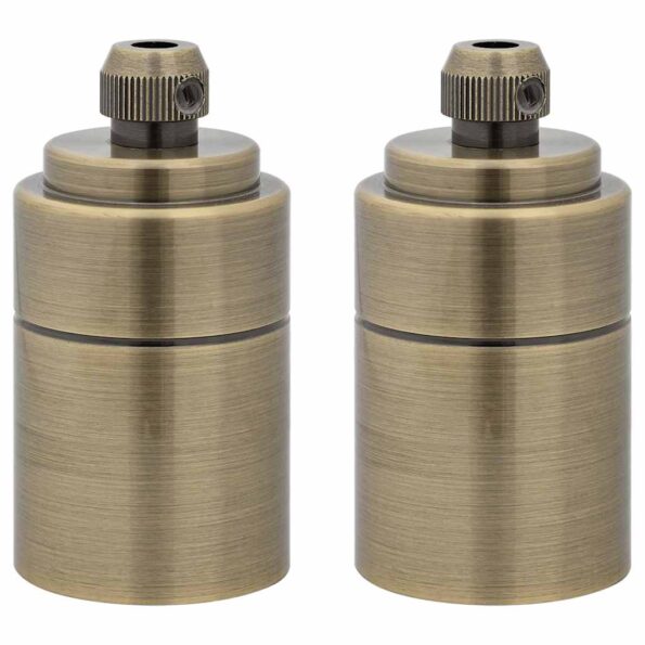 VXL8721158682895_a_en_hd_1.jpg VidaXL držiaky lámp 2 ks bronzové E27 – Obrázok 2